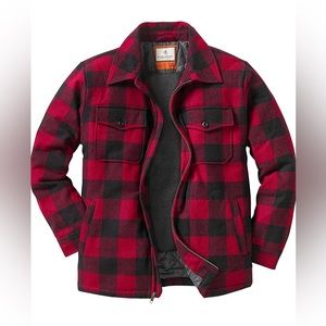 Legendary Whitetails Buffalo Plaid Men’s Jacket Small NWT
